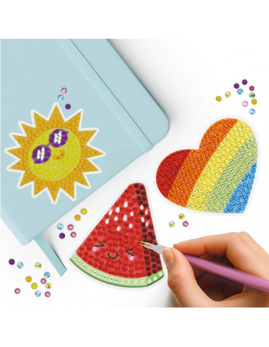 Pegatinas de diamantes